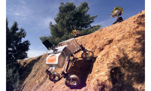 SRR: Sample-Return Rover as Cliffbot