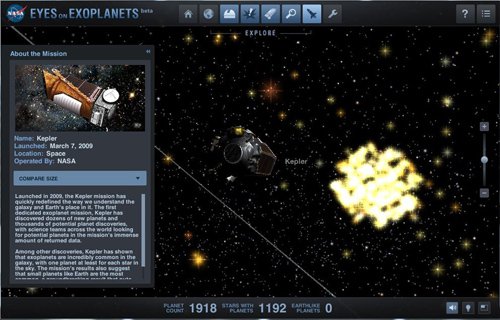 Browser-based Exoplanet Visualization for Education, Public Outreach and Engineering