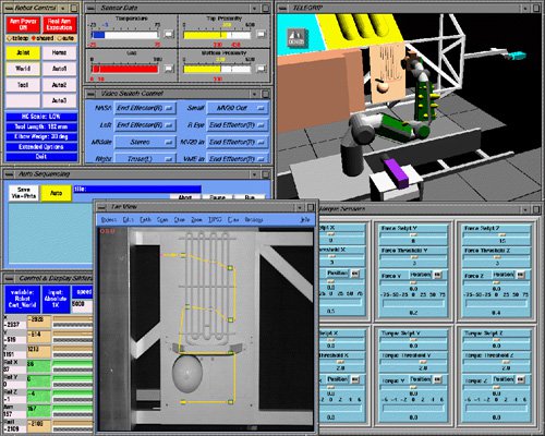 Graphical User Interface: Remote Surface Inspection (circa 1995)