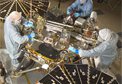 Phoenix Mars Lander with Solar Arrays Open