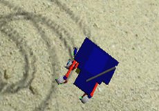 ROAMS Simulation of Rover Slippage