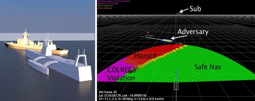 Intent Recognition for On-Water Dynamic Maritime Domains