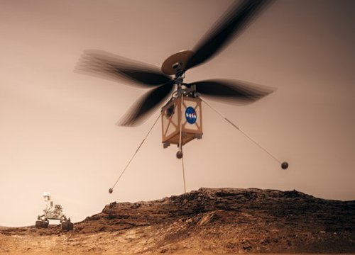 Feature Image: Mars Science Helicopter Browse