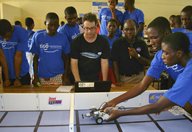 JPL Engineer Leads Robotics Education Effort in Ghana