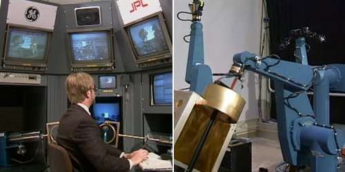 Telerobot Testbed, Teleoperation and Supervised Autonomy, 1990